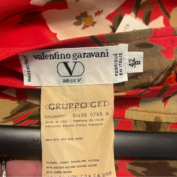 ✨💎NWT💎✨VALENTINO GARAVANI FLORAL WRAP SKIRT SIZE 42/8! - Picture 3 of 5